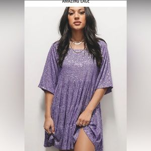Amazing Lace My Queen Sequin Baby Doll dress. ERAS TOUR